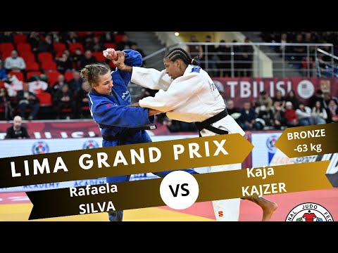 Rafaela SILVA VS Kaja KAJZER Lima Grand Prix 2025 Bronze medal contest -63 kg