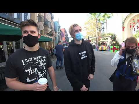 HasanAbi December 3, 2021 – IRL at Universal Studios with XQC, Shroud, Ludwig, Sykkuno, QT & Adept