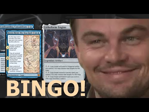 Double Sea God, Double Trigger! Lithoform Engine Zendikar Rising Standard MTG Arena