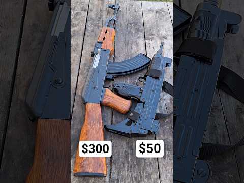 $300 Ak-47 vs $50 DIECAST UZI