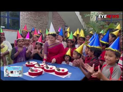 শুধু পাঁচতারকা হোটেলেই নয়, এতিমদের সাথেও জন্মদিন উদযাপন করেছেন পরীমনি