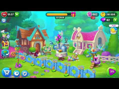 Fishdom cats and dogs shopping completed at level 371