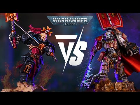 NEW Black Templars Vs NEW Grey Knights: 2000pts Warhammer 40K Battle Report