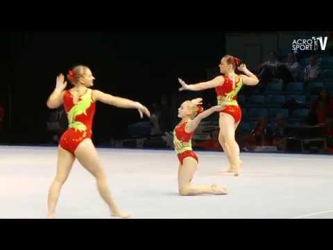 Wegner, Bothe, Dassow - TUG Leipzig - Women's Group - Dynamic - Sachsenpokal Riesa 2012