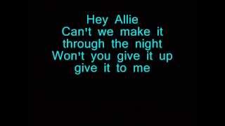 The Bunny The Bear - Hey, Allie (Lyrics)