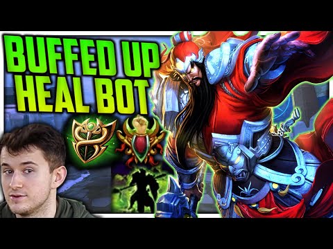 HOW GOOD IS THE NEW GUAN YU BUFF... IS HE STILL A HEAL BOT? [Ranked]