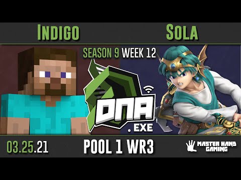 DNA.EXE S9:W12 - Indigo (Steve) Vs. Sola (Hero) - Pool 1 WR3