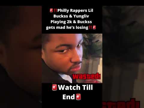 ‼️Philly Rapper Lil Buckss Heated He’s Losing In 2K To Yungliv‼️😂😂
