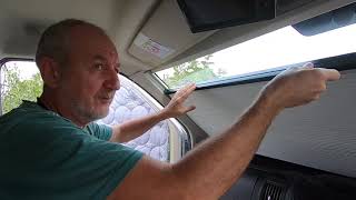 Stínící rolety bočních skel SP300 pro Fiat Ducato 250/290, do 8/21