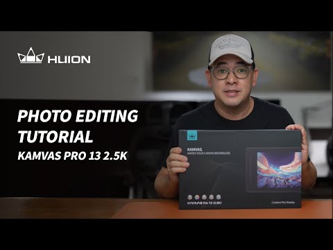 Grafikos planšetė - HUION Kamvas Pro 13 (2.5K, 13.3" IPS, 8192 lygiai) video
