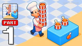 Chicken Fries - Gameplay Walkthrough Part 1 - Crispy Chicken Fun (iOS, Android)