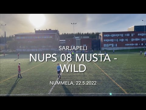 NuPS 08 Musta - FC WILD Sininen