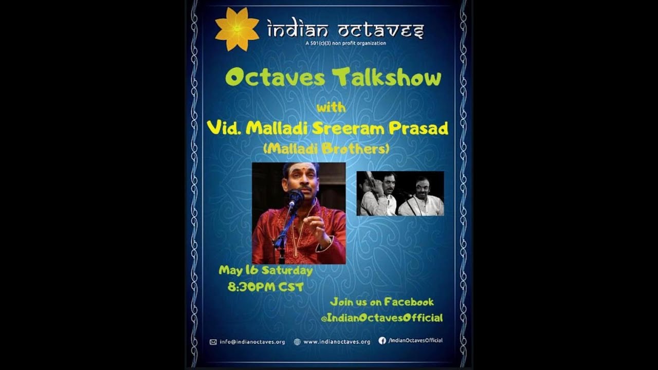 Octaves Talkshow | Vid. Malladi Sreeram Prasad