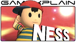Smash Bros 3DS: Ness Tour - All Moves, Taunts, & Final Smash