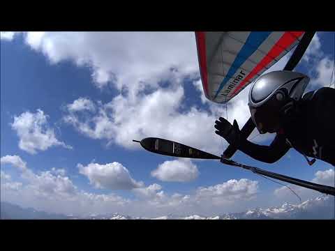 Christian Ciech, champion hang glider pilot