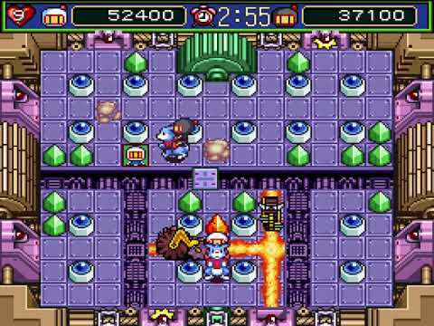 [TAS] SNES Super Bomberman 5 "2 players, best ending" by Ryuto in 08:22.15