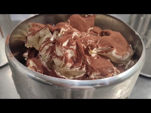 Gelato al Tiramisù Ricetta Professionale da Gelateria