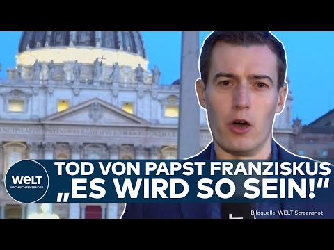 VATIKAN: Trauer nach Tod von Papst Franziskus! So geht es nun bei den Kardinälen im Petersdom weiter