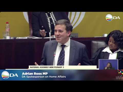 DA’s Adrian Roos hails Minister Schreiber’s bold reforms to deliver Home Affairs @Home
