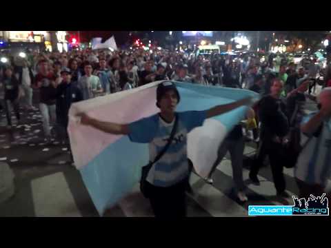 "Feliz Cumpleaños Racing Club de Avellaneda 117 años" Barra: La Guardia Imperial &bull; Club: Racing Club