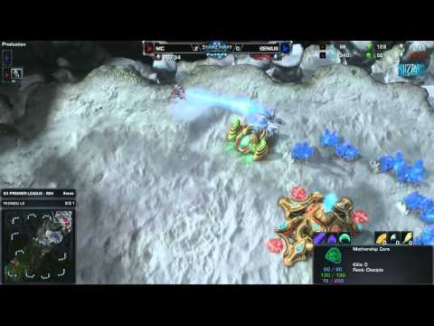 MC vs Genius game 3: Semifinals WCS Evrope Season 3
