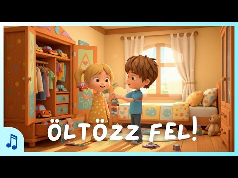 Öltözz fel! 👕 Vidám Öltözködős Dal Gyerekeknek | Dallam Garázs
