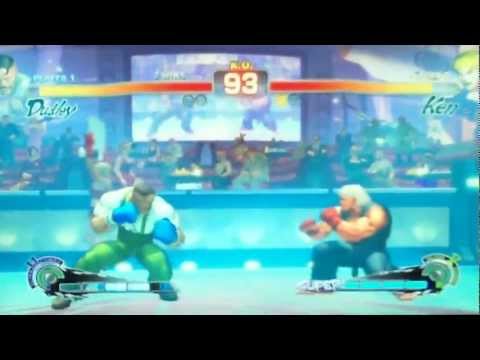 Street Fighter 4 AE Final Strike Drs Chris (Ken) vs Orangethunder (Dudley) 3/22/2013
