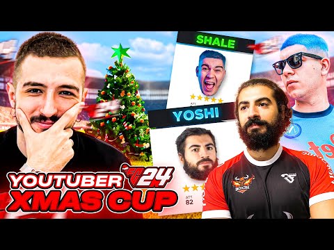 V3NOM vs SHALE vs YOSHI - Youtuber Christmas Cup FC 24