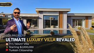Inside a $2M Luxury Villa in Istanbul 🇹🇷 | 7+1 Private Mansion Tour