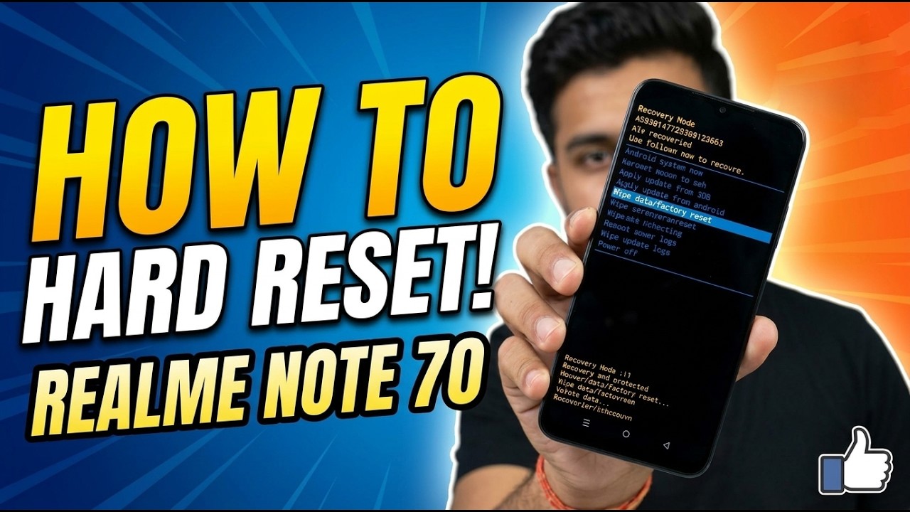 How To Remove Screen Lock on Realme Note 70 | Realme Note 70 Password Unlock Solution
