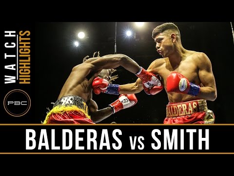 Balderas vs Smith HIGHLIGHTS: April 9, 2017 - PBC on FS1