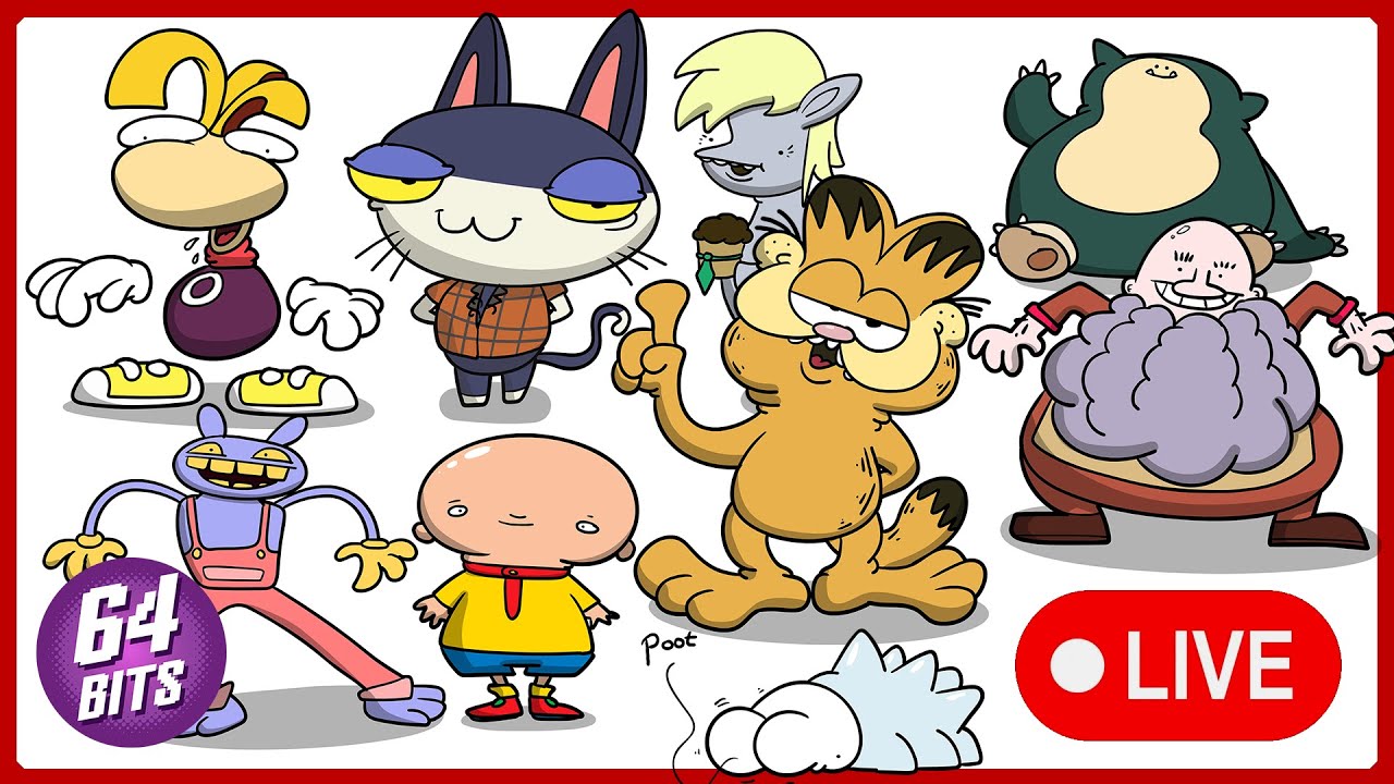 64 Bits Live: Viewer-Requested Doodles (Free!)