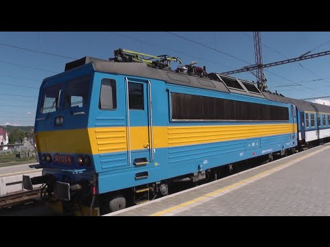ČD 362.078 - Odjezd vlaku R 640 Nežárka - České Budějovice, 18.7.2016