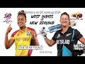WI W Vs NZ W Icc Women T20 2024 Highlights Part Ii 1st Inning HD 60fps