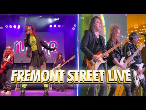 FREMONT STREET LAS VEGAS DR ROCK SUGAR LIVE FULL SETS