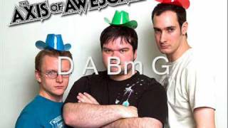 The Axis of Awesome - 4 Chords with Chords and Lyrics