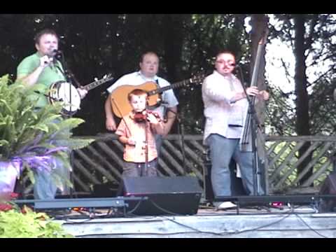 6yr old Lane Johnson with Ron Rigsby Leipers Fork Lawn Chair Theatre