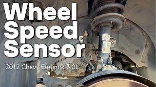 2010-2017 Chevy Equinox Front ABS Wheel Speed Sensor !!Common fix for Stabillitrak and ABS Lights!!