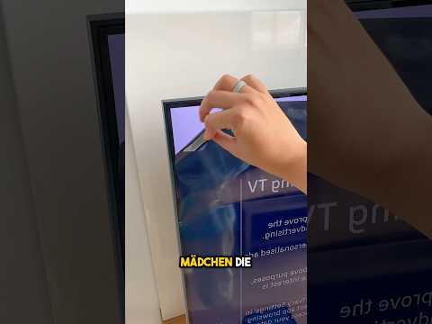Das ist eine Möglichkeit einen Fernseher kaputt zu machen 😂