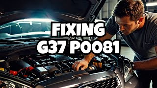 Solving the Mystery: P0081 Code Infiniti G37