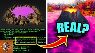 FORTNITE VOLCANO EVENT CONFIRMED! (Game Code And Runes Proof)