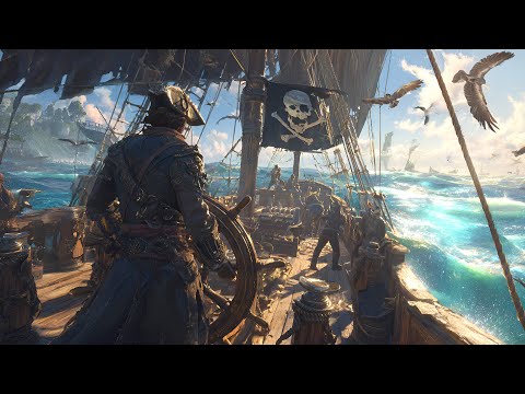 Beneath the Black Flag ⚓| Pirate Adventure Soundtrack – 2 Hours of  Epic Pirate Music playlist