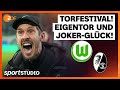 VfL Wolfsburg SC Freiburg Bundesliga 15 Spieltag 2025 26 Sportstudio