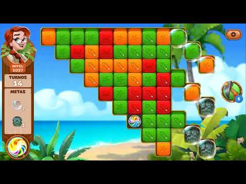 Lost Island Level 1037 Gameplay