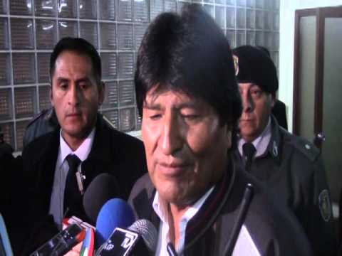 Bolívar 1 - 1 Boca Juniors Pdte. de Bolivia Evo Morales 10/03/2016