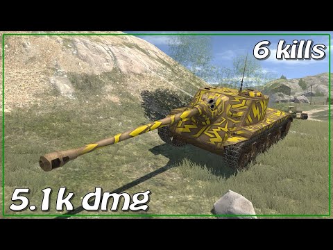 T25 AT • 6 frags • 5.1k dmg • WoT Blitz