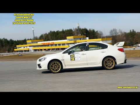 Grzesiak Agnieszka - Subaru WRX STi - SuperOES 3 Runda Tor Kielce 18-03-2023
