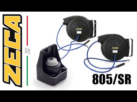 Jak zwolnić zwijanie przewodu w zwijadle automatycznym? Montaż spowalniacza w zwijadle ZECA 805/SR