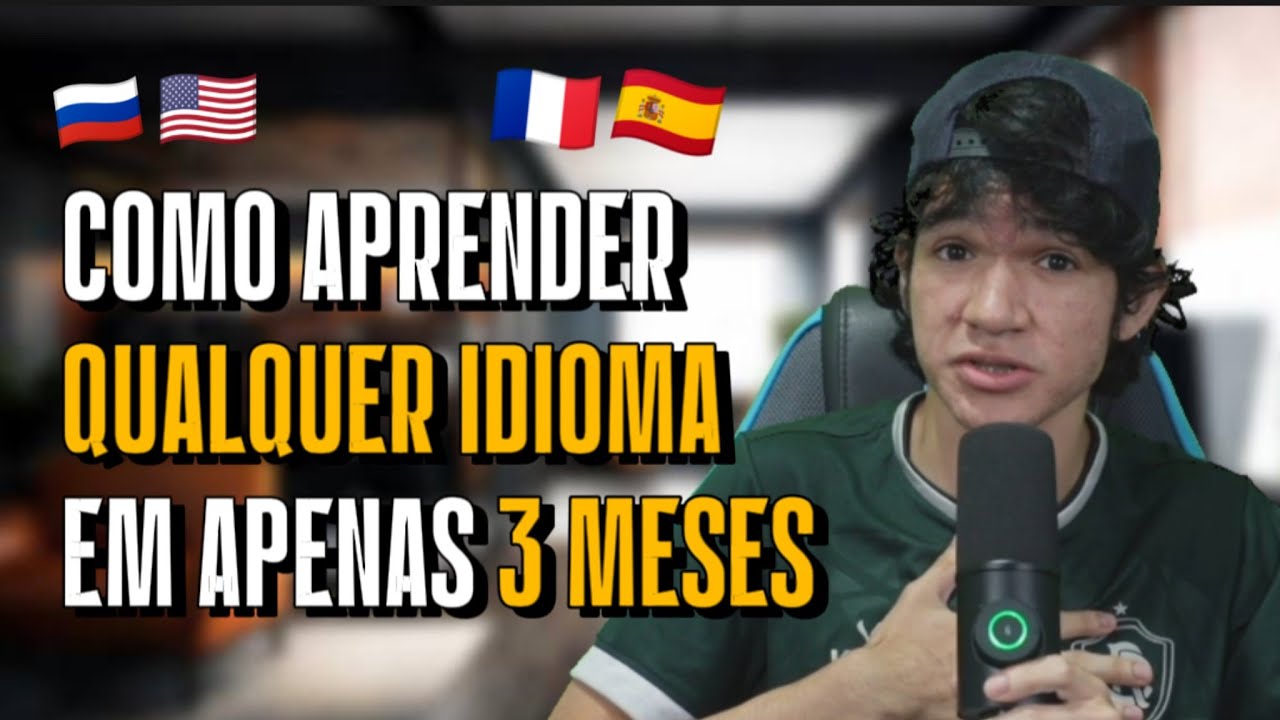 O MELHOR MÉTODO PARA APRENDER UM NOVO IDIOMA 🇷🇺🇧🇷 | ESQUEÇA O DUOLINGO!