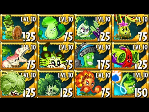 100% All BOXING Plants Attack x200 Zombies Fight! - Plants vs Zombies 2 Mod